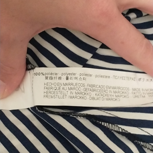 Zara Black & White Top - Picture 3 of 7